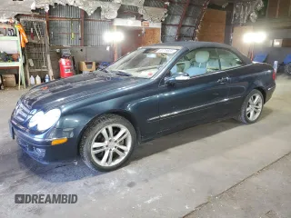 2007 Mercedes-Benz CLK 350 with VIN WDBTK56F67T081870, listed as a Copart auction lot 80715664 with 76,956 mi miles and Clean Title. Bid and sale history available at carsss.com. Image 1.