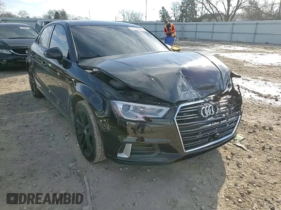 2018 Audi A3 Sedan Premium with VIN WAUB8GFF7J1005436, listed as a Copart auction lot 77723243 with 97,339 mi miles. Bid and sale history available at carsss.com. Image 11.