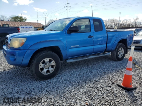 2006 Toyota Tacoma with VIN 5TEUU42N76Z316137, listed as a Copart auction lot 51234215 with 182,399 mi miles and Salvage Title. Bid and sale history available at carsss.com. Image 1.