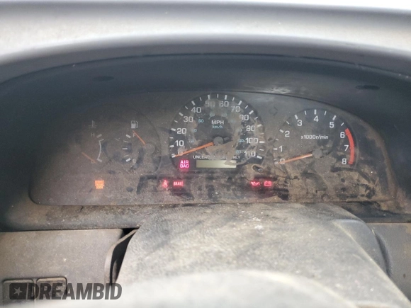 1998 Nissan Frontier XE with VIN 1N6DD21S8WC303274, listed as a Copart auction lot 79755584 with Not provided miles and Salvage title. Bid and sale history available at DreamBid. Image 9.