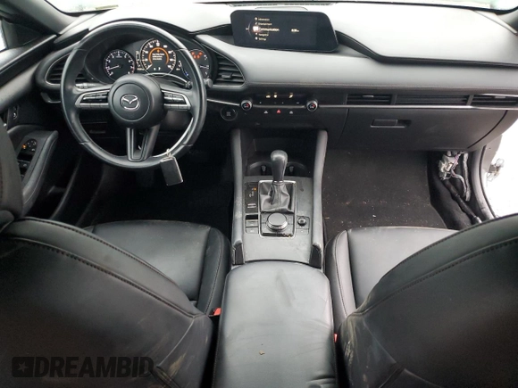 2020 Mazda Mazda3 Hatchback with VIN JM1BPALM6L1159659, listed as a Copart auction lot 45170845 with 57,391 mi miles and Salvage Title. Bid and sale history available at carsss.com. Image 8.