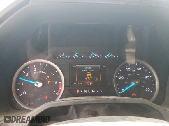 2017 Ford F-250 Lariat with VIN 1FT7W2B6XHEB36788, listed as a Copart auction lot 59502685 with 107,970 mi miles and Salvage title. Bid and sale history available at DreamBid. Image 9.