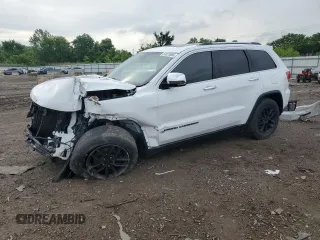 2017 Jeep Grand Cherokee Limited with VIN 1C4RJFBG3HC705872, listed as a Copart auction lot 61073565 with 97,985 mi miles and Salvage title. Bid and sale history available at DreamBid. Image 1.