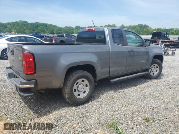 2018 Chevrolet Colorado 2WD Work Truck z VIN 1GCHSBEA0J1317864, wystawiony jako Copart lot #54306275 z przebiegiem 76 169 mil mil oraz Szkoda całkowita • Salvage title. Historia ofert i sprzedaży dostępna na DreamBid. Obrazek 3.