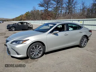 2020 Lexus ES with VIN 58ADZ1B10LU057996, listed as a Copart auction lot 48693175 with 51,145 mi miles and Salvage Title. Bid and sale history available at carsss.com. Image 1.