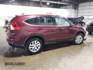 2015 Honda CR-V EX-L with VIN 5J6RM4H77FL090494, listed as a Copart auction lot 53331155 with 197,620 mi miles and Salvage Title. Bid and sale history available at carsss.com. Image 3.