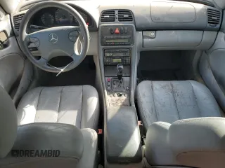 2002 Mercedes-Benz CLK 320/430 with VIN WDBLK70G42T105640, listed as a Copart auction lot 74381504 with 147,858 mi miles and Salvage Title. Bid and sale history available at DreamBid. Image 8.