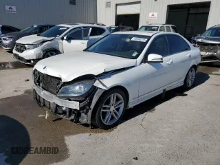 2014 Mercedes-Benz C-Class C 250 Sport with VIN WDDGF4HB8EA942430, listed as a Copart auction lot 45490315 with 84,925 mi miles and Salvage Title. Bid and sale history available at carsss.com. Image 1.
