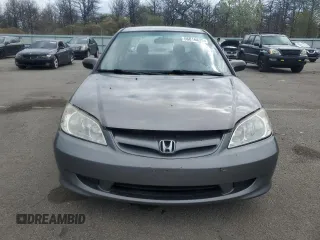 2004 Honda Civic LX with VIN 2HGES16554H593348, listed as a Copart auction lot 56016895 with 115,976 mi miles and Clean Title. Bid and sale history available at DreamBid. Image 5.