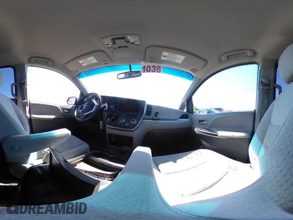 2015 Toyota Sienna LE AAS with VIN 5TDKK3DC0FS663826, listed as a IAAI auction lot 42050229 with 126,971 mi miles and . Bid and sale history available at DreamBid. Image 19.