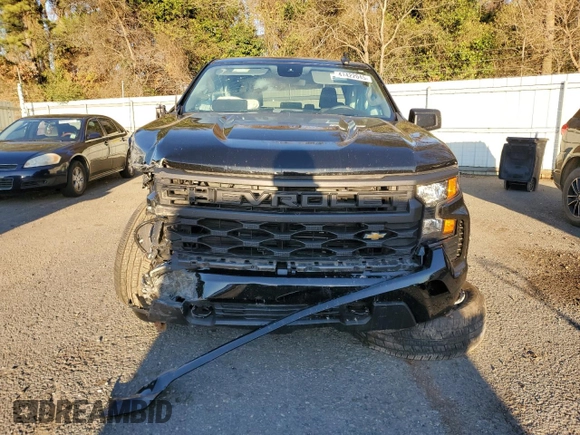 2022 Chevrolet Silverado 1500 Custom with VIN 1GCPDBEK9NZ524775, listed as a Copart auction lot 41422045 with 23,819 mi miles and Salvage Title. Bid and sale history available at carsss.com. Image 5.