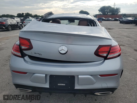 2023 Mercedes-Benz C 300 with VIN W1KWJ8DB4PG129366, listed as a Copart auction lot 68378014 with Not Provided miles and Clean Title. Bid and sale history available at DreamBid. Image 6.