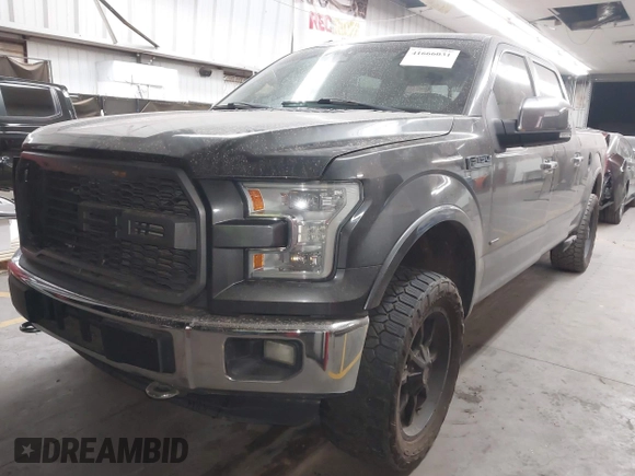 2016 Ford F-150 XLT with VIN 1FTFW1EG7GFA37929, listed as a IAAI auction lot 41666031 with 188,244 mi miles. Bid and sale history available at carsss.com. Image 2.
