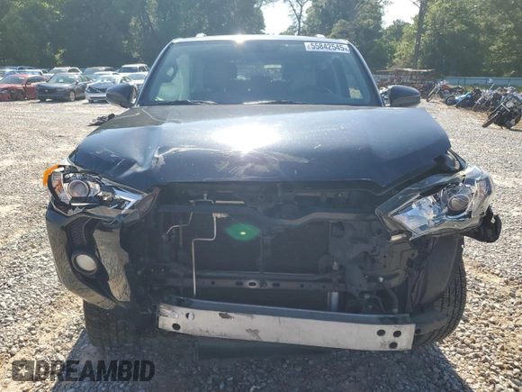2015 Toyota 4Runner SR5 with VIN JTEZU5JR3F5109310, listed as a Copart auction lot 55842545 with 126,779 mi miles and Salvage title. Bid and sale history available at DreamBid. Image 5.