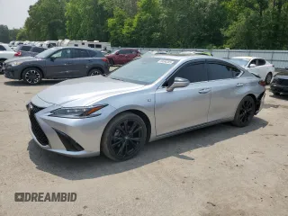 2022 Lexus ES 300h F Sport with VIN 58AGA1C16NU023275, listed as a Copart auction lot 59368385 with 56,719 mi miles and Salvage title. Bid and sale history available at DreamBid. Image 1.