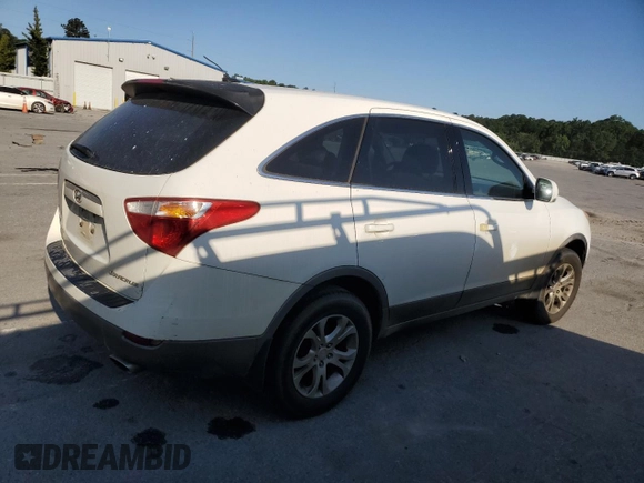 2008 Hyundai Veracruz GLS with VIN KM8NU13C28U065468, listed as a Copart auction lot 53039535 with 102,622 mi miles and Salvage title. Bid and sale history available at DreamBid. Image 3.