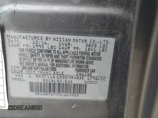2017 Nissan Sentra S with VIN 3N1AB7AP7HL667202, listed as a Copart auction lot 61413165 with 155,982 mi miles and Clean title. Bid and sale history available at DreamBid. Image 12.