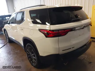 2022 Chevrolet Traverse RS with VIN 1GNEVJKWXNJ184466, listed as a IAAI auction lot 41661065 with 58,513 mi miles. Bid and sale history available at carsss.com. Image 3.
