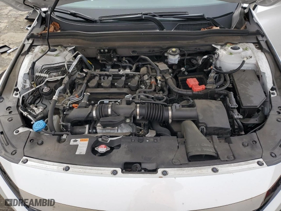 2022 Honda Accord Sedan Sport SE with VIN 1HGCV1F43NA055737, listed as a Copart auction lot 43815695 with 0 mi miles and Salvage Title. Bid and sale history available at carsss.com. Image 12.