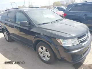 2015 Dodge Journey American Value z VIN 3C4PDCAB2FT566127, wystawiony jako IAAI lot #41797580 z przebiegiem 110 484 mil mil oraz . Historia ofert i sprzedaży dostępna na DreamBid. Obrazek 1.