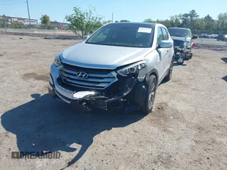 2014 Hyundai Santa Fe Sport with VIN 5XYZU3LB8EG126876, listed as a IAAI auction lot 41897147 with 93,516 mi miles. Bid and sale history available at carsss.com. Image 6.