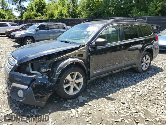 2014 Subaru Outback 2.5i Premium with VIN 4S4BRBCC3E3290297, listed as a Copart auction lot 61336394 with 120,912 mi miles and Salvage Title. Bid and sale history available at carsss.com. Image 1.
