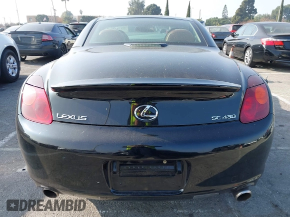 2002 Lexus SC 430 z VIN JTHFN48Y620013365, wystawiony jako IAAI lot #40978149 z przebiegiem 151 147 mil mil oraz . Historia ofert i sprzedaży dostępna na DreamBid. Obrazek 16.