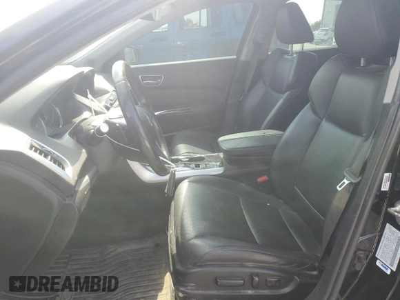 2019 Acura TLX with VIN 19UUB2F31KA009605, listed as a Copart auction lot 59934825 with 119,543 mi miles and Salvage title. Bid and sale history available at DreamBid. Image 7.