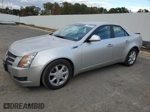 2008 Cadillac CTS RWD w/1SA with VIN 1G6DF577280180743, listed as a Copart auction lot 75538004 with 108,135 mi miles and Salvage Title. Bid and sale history available at carsss.com. Image 1.