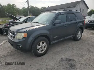 2008 Ford Escape XLT с VIN 1FMCU93128KD51563, выставлен на аукционе Copart как лот 59758545 с пробегом 126 832 миль миль и Чистый • Clean title. История ставок и продаж доступна на DreamBid. Изображение 1.