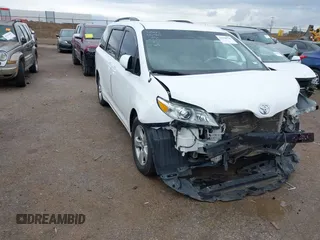 2013 Toyota Sienna LE AAS with VIN 5TDKK3DC1DS382812, listed as a IAAI auction lot 41910799 with 178,315 mi miles and . Bid and sale history available at DreamBid. Image 1.
