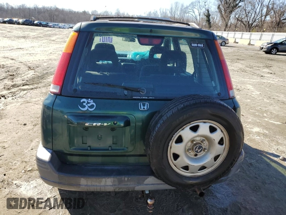 1999 Honda CR-V LX with VIN JHLRD184XXC083344, listed as a Copart auction lot 86395264 with 165,141 mi miles and Salvage Title. Bid and sale history available at carsss.com. Image 6.
