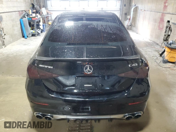2023 Mercedes-Benz C 43 AMG with VIN W1KAF8HB3PR114416, listed as a Copart auction lot 79769474 with 24,215 mi miles and Salvage Title. Bid and sale history available at DreamBid. Image 6.