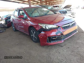 2022 Subaru Impreza Premium with VIN 4S3GTAD61N3713764, listed as a IAAI auction lot 42701641 with 54,533 mi miles and . Bid and sale history available at DreamBid. Image 1.