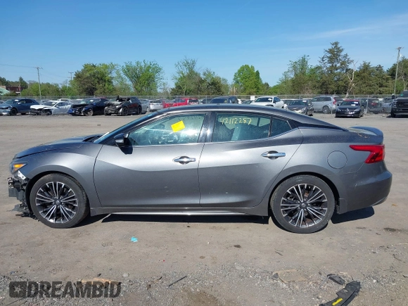 2017 Nissan Maxima SR with VIN 1N4AA6AP1HC387058, listed as a IAAI auction lot 42112287 with 128,460 mi miles and . Bid and sale history available at DreamBid. Image 14.