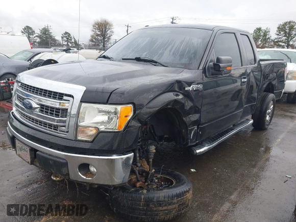 2014 Ford F-150 XL with VIN 1FTFX1EF9EFA08353, listed as a IAAI auction lot 41064612 with 140,025 mi miles. Bid and sale history available at carsss.com. Image 18.