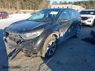 2018 Honda CR-V LX with VIN 2HKRW6H38JH228789, listed as a IAAI auction lot 41329505 with 152,147 mi miles. Bid and sale history available at carsss.com. Image 2.