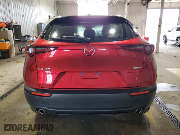 2021 Mazda CX-30 Premium with VIN 3MVDMBDL6MM254805, listed as a Copart auction lot 61487955 with 43,125 mi miles and Salvage title. Bid and sale history available at DreamBid. Image 6.