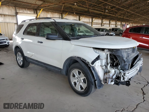 2012 Ford Explorer with VIN 1FMHK8B8XCGA41435, listed as a Copart auction lot 51173295 with 108,208 mi miles and Salvage title. Bid and sale history available at DreamBid. Image 4.