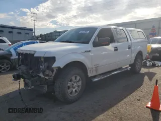 2012 Ford F-150 XL with VIN 1FTFW1ET3CKE25299, listed as a Copart auction lot 60552095 with 193,222 mi miles and Salvage title. Bid and sale history available at DreamBid. Image 1.