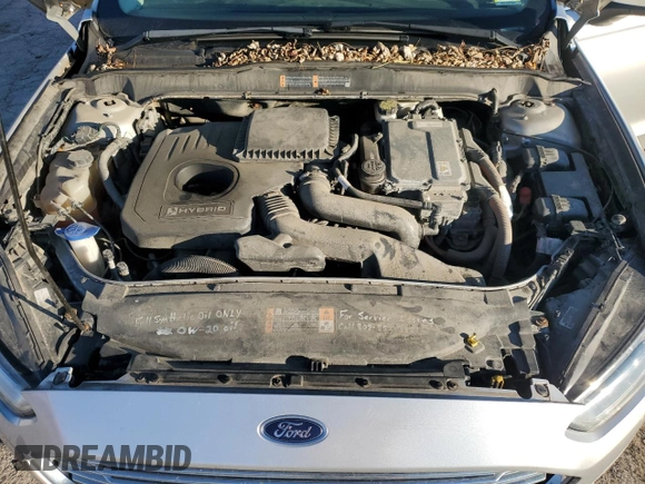 2015 Ford Fusion S Hybrid with VIN 3FA6P0UU5FR238945, listed as a Copart auction lot 87231954 with 165,569 mi miles and Non Repairable. Bid and sale history available at carsss.com. Image 11.
