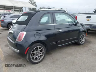 2012 FIAT 500 Lounge with VIN 3C3CFFER4CT187857, listed as a IAAI auction lot 42193503 with 130,077 mi miles and . Bid and sale history available at DreamBid. Image 4.