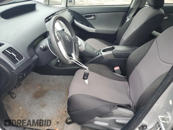 2012 Toyota Prius One with VIN JTDKN3DU4C5509976, listed as a Copart auction lot 52878105 with 223,183 mi miles and Clean Title. Bid and sale history available at DreamBid. Image 7.
