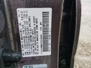 2013 Honda CR-V EX-L with VIN 5J6RM3H77DL036698, listed as a Copart auction lot 65883624 with Not Provided miles and Salvage Title. Bid and sale history available at DreamBid. Image 14.