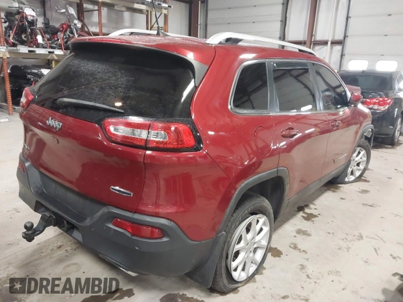 2017 Jeep Cherokee Latitude with VIN 1C4PJMCS9HW546630, listed as a IAAI auction lot 41577993 with 126,425 mi miles and . Bid and sale history available at DreamBid. Image 4.