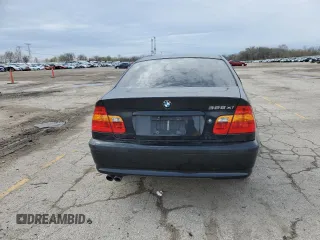 2003 BMW 3 Series 325xi with VIN WBAEU334X3PM56980, listed as a Copart auction lot 51082745 with 159,044 mi miles and Salvage Title. Bid and sale history available at carsss.com. Image 6.