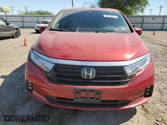 2023 Honda Odyssey EX-L с VIN 5FNRL6H64PB032715, выставлен на аукционе Copart как лот 52238215 с пробегом 39 871 миль миль и Списание • Salvage title. История ставок и продаж доступна на DreamBid. Изображение 5.