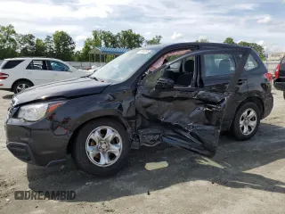 2017 Subaru Forester with VIN JF2SJAAC9HG453039, listed as a Copart auction lot 60892065 with 92,093 mi miles and Salvage title. Bid and sale history available at DreamBid. Image 1.