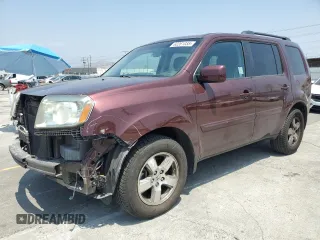 2011 Honda Pilot EX-L z VIN 5FNYF3H56BB051929, wystawiony jako Copart lot #60261035 z przebiegiem 158 307 mil mil oraz Szkoda całkowita • Salvage title. Historia ofert i sprzedaży dostępna na DreamBid. Obrazek 1.