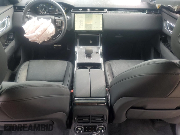 2025 Land Rover Range Rover Velar Dynamic SE with VIN SALYL2EX2SA394053, listed as a Copart auction lot 45710415 with 3,540 mi miles and Salvage title. Bid and sale history available at DreamBid. Image 8.